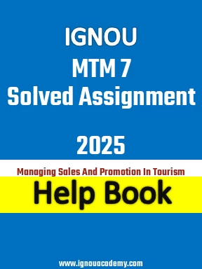 IGNOU MTM 7 Solved Assignment 2025